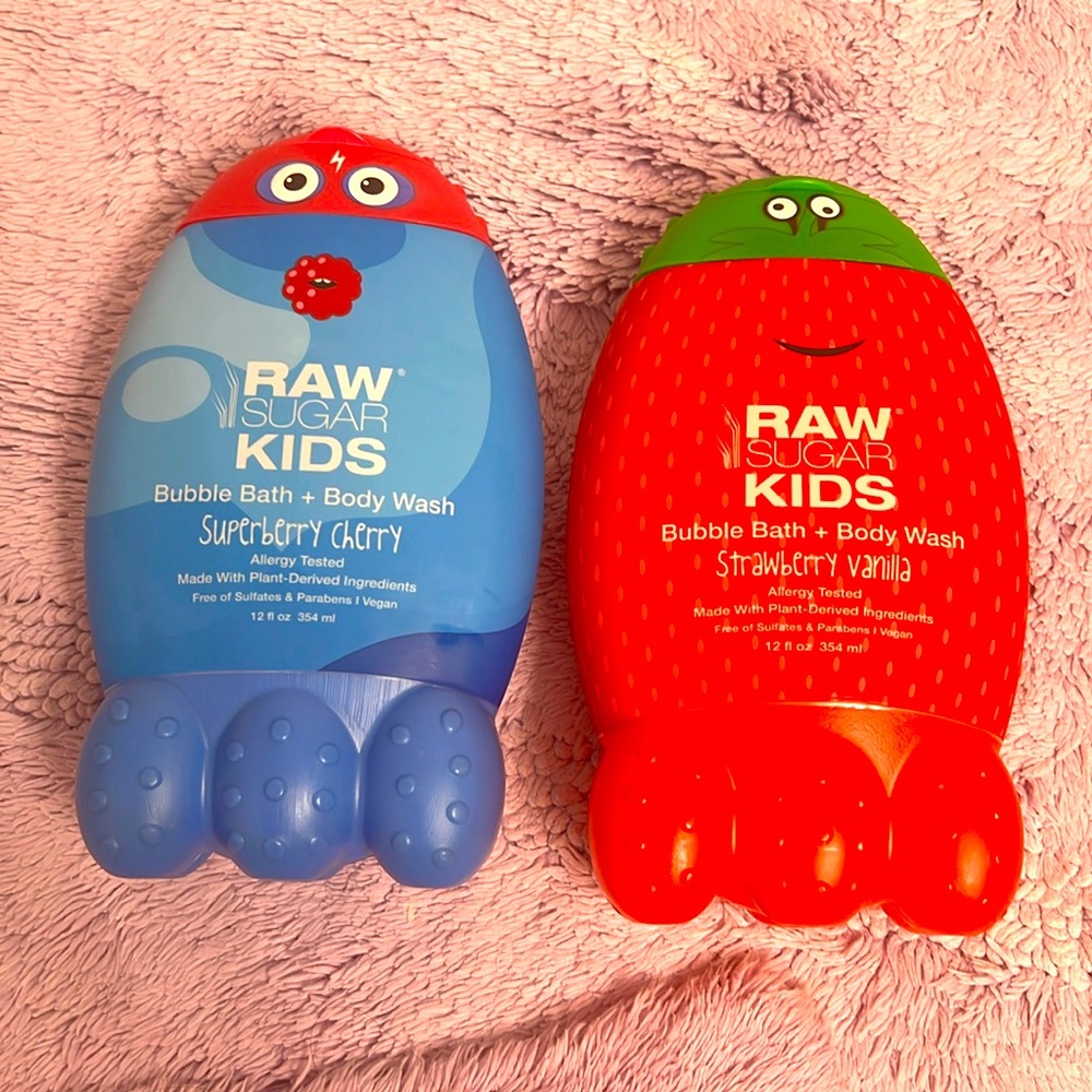 Raw Sugar Kids Bubble Bath and Body Wash